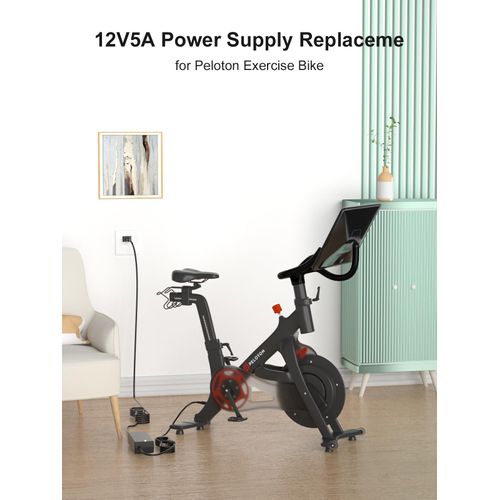 Tinkon AC Power Cord for Peloton Exercise Bike 12V 4.17A Power Supply Charger Replacement AC Adapter for Peloton PLTN-RB1V1 PLTN-RB1VO PLTN-RB1VQ ATS050TP121