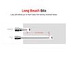 3/8 Inch Drive x 3/16 Inch Long Ball End Hex Bit Socket | SHB12803