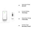 Smart WIFI In-Wall Switch For Alexa Google Home APP With Remote Control&Schedule