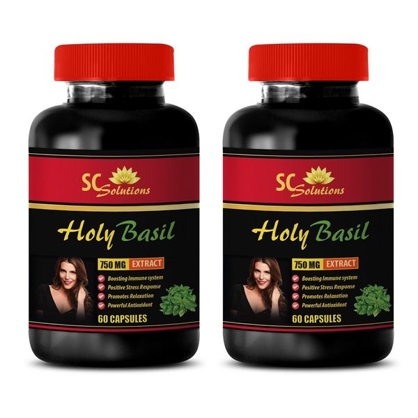anti inflammatory joints - HOLY BASIL - holy basil tulsi tea - 2 Bottles