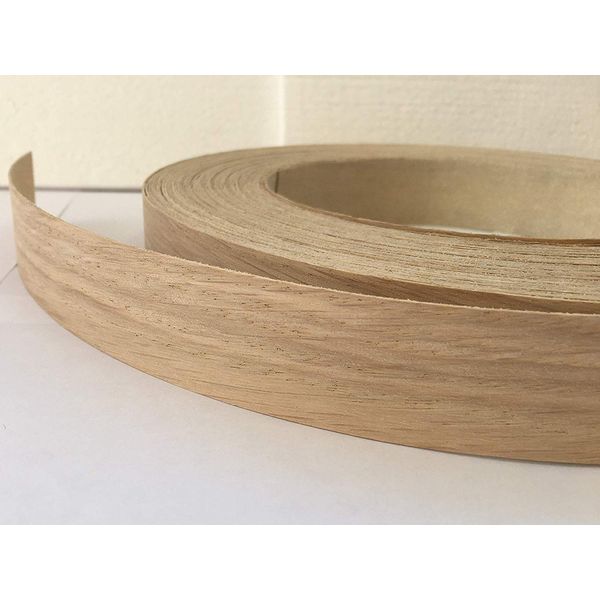 Iron on Oak Veneer Edging Tape 50mm x 5m