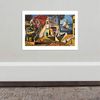 Spiffing Prints Pablo Picasso - Mediterranean Landscape - Small - Archival Matte - Framed