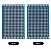 20PCS 4 Values Double Sided PCB Board Kit, Prototype Boards 1.6 mm Thickness Prototype Kit Compatible for Arduino for DIY Electronic Experiments(Blue)