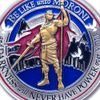 Armor Coin Captain Moroni LDS Swivel Keychain