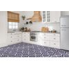 Tile Stickers Set Kitchen Bathroom Splashback Peel and Stick  Peacock Feathers