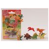 Iwako Blister Pack Funny Eraser Dinosaur Set x 4