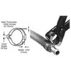 25 Crimp Type Hose Clamps Inner Diameter Range .381 - .444 (3/8-7/16")