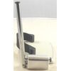 Right Side Non-Slip Durable Wheelchair Footrest Footplate