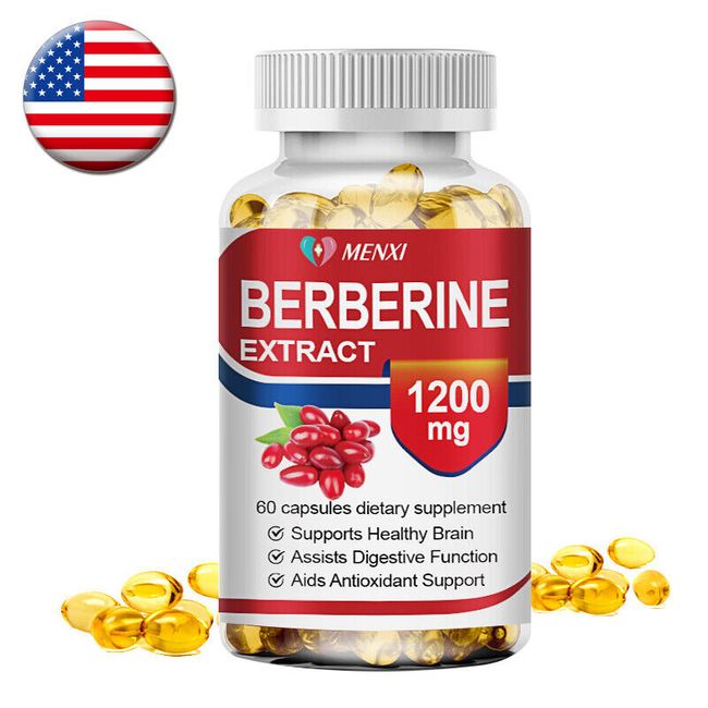 Berberine Supplement 1200mg per Serving - High Absorption Heart Health Support