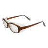 EC-606 HYDE BR (Crystal Brown) Original Set for Dry Eye Glasses, Eye Cure + Computer