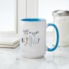 CafePress Bartender Mixing Tools Mugs 15 oz (444 ml) Ceramic Coffee Mug
