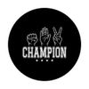 Champion Rock Paper Scissors PopSockets Adhesive PopGrip