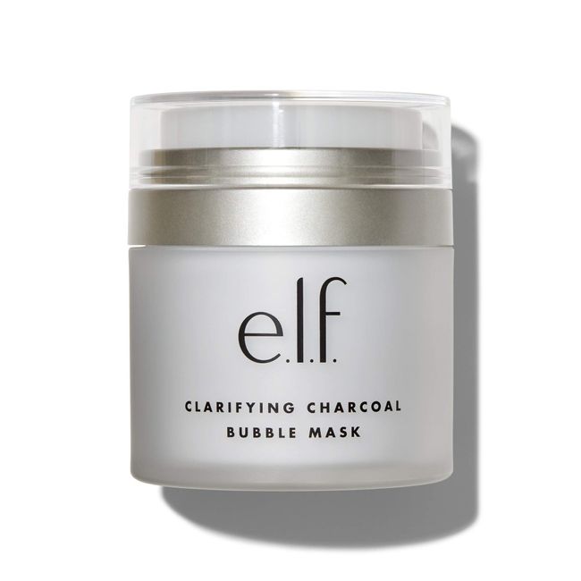 e.l.f. CosmeticsClarifying Charcoal Bubble Mask, Gel to Mask Formula, 1.76 Ounce