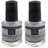 INM Northern Lights Hologram Silver Top Coat 2x