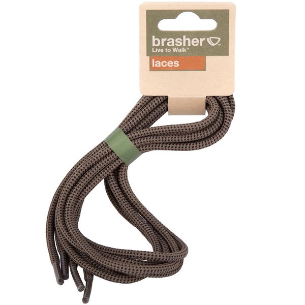 Brasher Walking Hiking Boot/Shoe Replacement Laces - Brown/Black 140cm