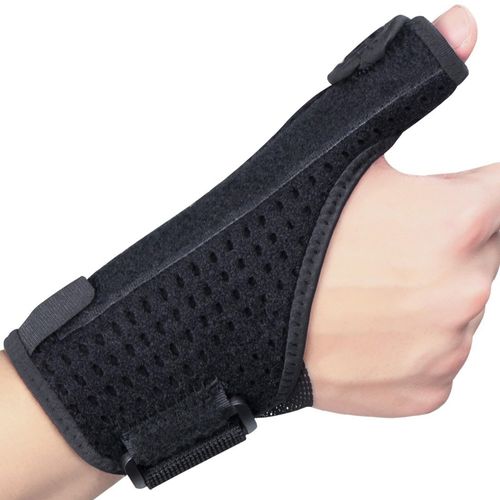 [Fiiiche]親指サポーター 腱鞘炎 親指の付け根が痛い 手 親指 テーピング(左用)