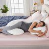 C-Shape Body Pillow or Pregnancy Pillow nüe by Novaform