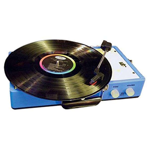 Steepletone SRP025-16 2 Speed Ultra Compact Retro Record Player - Blue