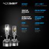 NOVSIGHT H4 LED Headlight Conversion Kit 30000LM 6500K Super White High/Low Beam
