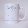 Zodiac Sign Gemini Coffee Mug with Saying