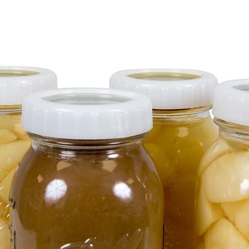 Homeplace | Regular Mouth Mason Jar Ring | Plastic | Heavy-Duty (Regular Mouth, 12 Pack)
