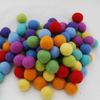 Oriental Direct 100% Wool Felt Balls 2.5cm- 100 Count - Rainbow Colours