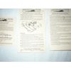 INSTRUCTIONS OIL DRUM LOADER,718 MAIL CAR,MOTOR SHEETS,AIR CHIME +MORE #W-20