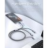 RAVIAD 100W 3 in 1 USB C Charging Cable