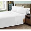 Luxurious Super PolyCotton FLAT BED SHEETS ~ Plain Dyed PERCALE Flat BEDDING SET~ Various Lush Colors ~ UK SIZES (White, King)