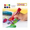 PlayColor, PC10711 Basic Solid Poster Paint One Set, Pack of 6, 15 x 2 x 14.5 cm