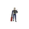 Bruder Fire Fighter Figure with Extinguisher