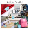 Dental Mouthguard Container Orthodontic Retainer Case with Vent Holes, Denture Holder Box Clear Aligner Case Slim for Household|Travel|Office - Bluish - Light & Easy to Carry