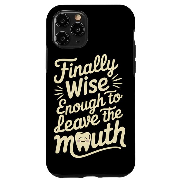 iPhone 11 Pro Wisdom Teeth Removal Funny Dental Surgery Tooth Extraction Case