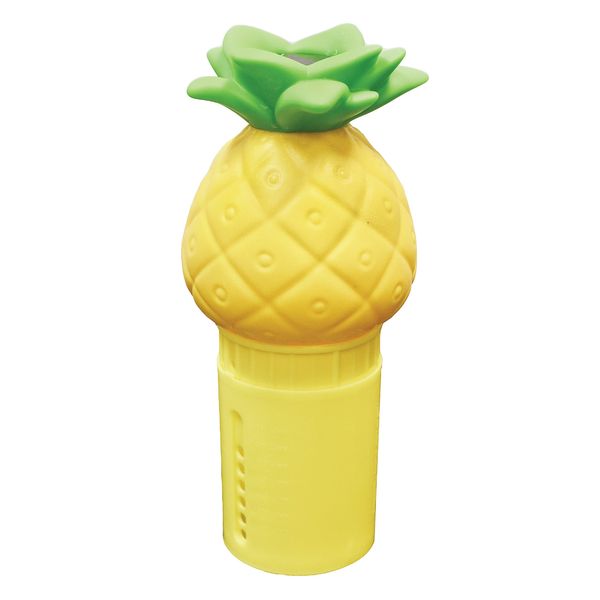 Solar Light-Up Pineapple Mid-Size Chlorinator Pool Chlorine Dispenser