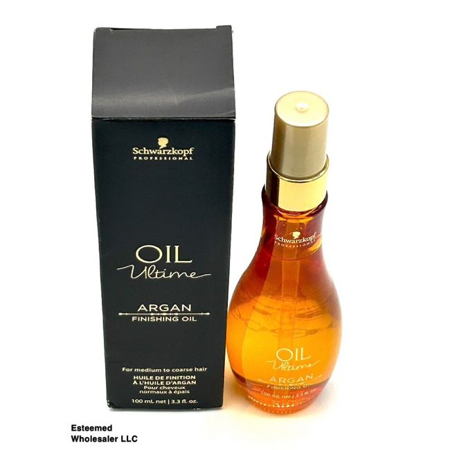 SCHWARZKOPF Professional Oil Ultime Argan Finishing Oil 3.3oz