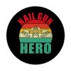 Nail Gun Hero Roofing PopSockets Adhesive PopGrip