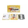 100 Pack 7 O'Clock Yellow Sharp Edge Double Edge Safety Razor Blades Russia