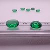 Approx. 0.6 inch (15 mm) Crystal Glass Tablets (Green) 100 Tablets