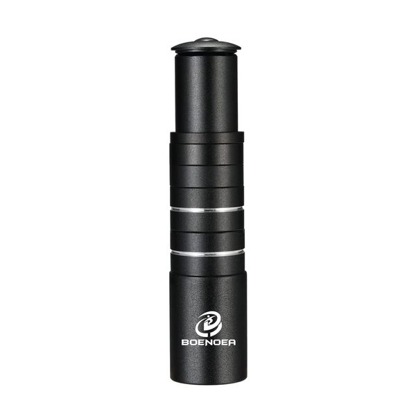 Boenoea Fahrrad Vorbau Riser, Lenkererhöhung Fahrrad, Gabelschaftverlängerung MTB aus Aluminium Höhen-Adapter 28.6mm 1 1/8" Rennrad