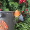 Vivid Arts - Blue Watering Can with Leaf Print - BS-WC06-D