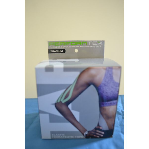 PerformTex Tape - Kinesiology Tex Tape "Titanium Grey" 1 Roll of 2 inch tape