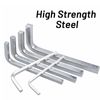 Yopolaz Square Wrench Key Sets - 3mm,4mm,5mm,6mm (Square 4 Size - Medium)