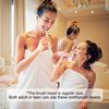 Replacement Toothbrush Heads Compatible with AquaSonic Black Series, Vibe Series, Black Series Pro,and for Duo Series Pro Electric Toothbrush White, Pack of 5