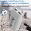 2X Battery Quick Connect Disconnect Jumper Connector Cable Plug 175A Gray
