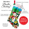 Bucilla Christmas Angel Stocking Kit, Blue, gold, white