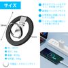 LATTCURE 2024 Newest Smartphone Ring, Magnet, Thin, Mobile Ring, 2 Tiers, 360° Rotation, MagSafe Compatible, Holding Ring, Fall Prevention, Ring Type, Stand Function, Angle Adjustable, Compact,