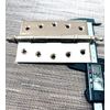 Solid Brass Door Hinge Ball Bearing 5 x 3.5 with Trim Head (Polished Brass)