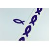 Jesus Fish Tanning Stickers 100 Pack