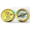 Nautical Replica Hub Robert Frost Poem Compass-Pocket Compass Clander Compass