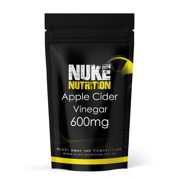 Nuke Nutrition Apple Cider Vinegar Capsules with Mother - 365 Capsules - High Strength ACV